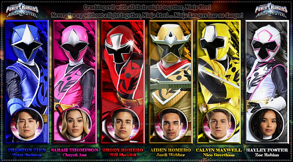 poster Siêu Nhân Ninja Power Rangers: Ninja Steel