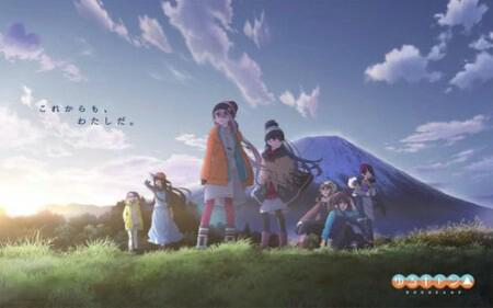 poster Thở Giữa Lưng Chừng Núi Phú Sĩ (Phần 2) 摇曳露营 第二季, Yuru Camp (Season 2)