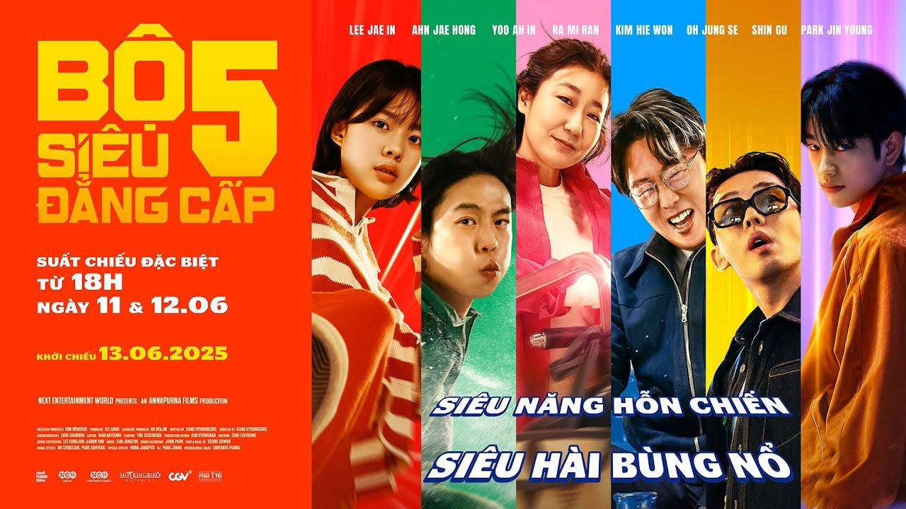 poster Bộ 5 Siêu Đẳng Cấp High Five
