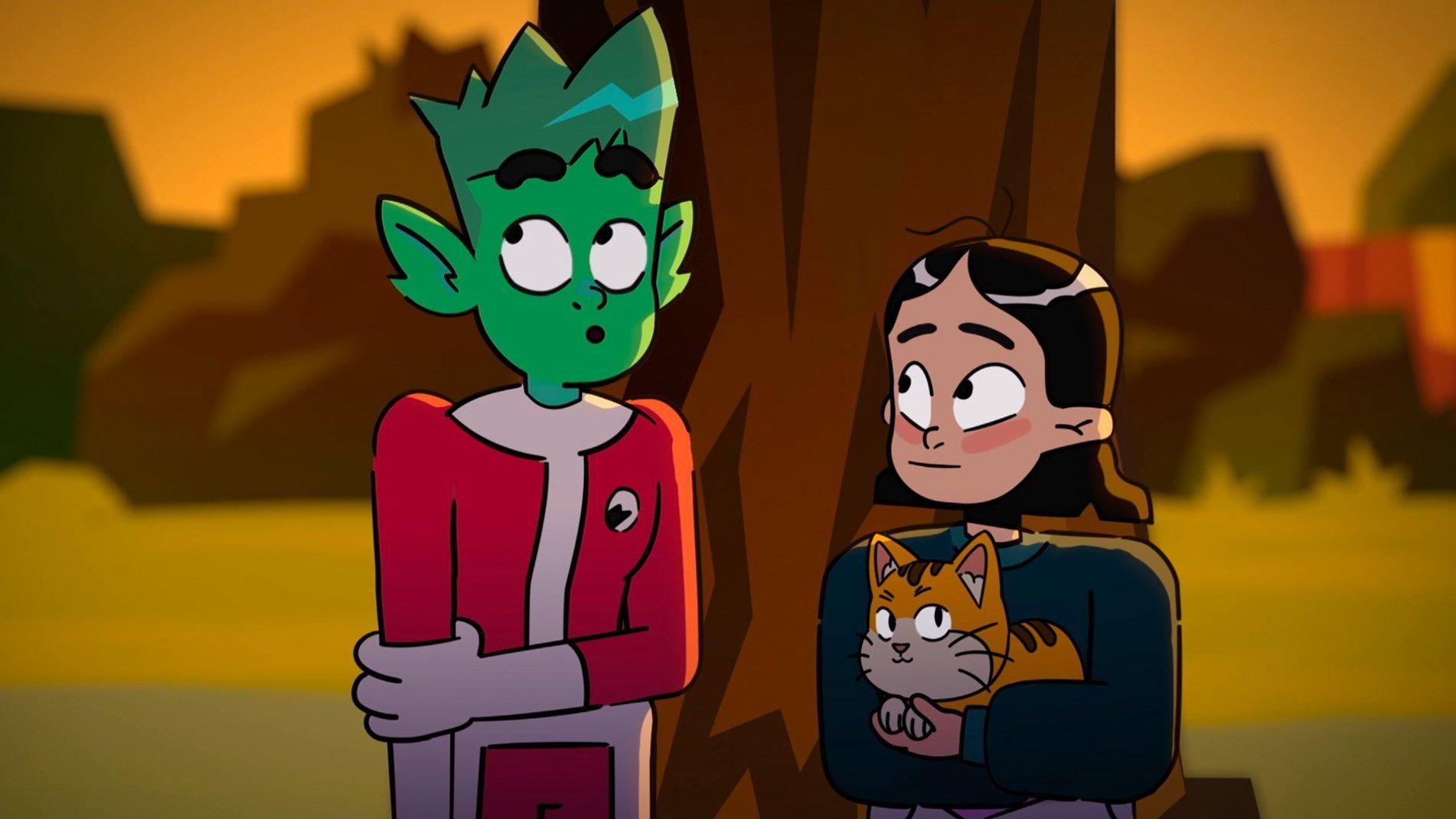poster Beast Boy Sói Cô Độc Beast Boy: Lone Wolf