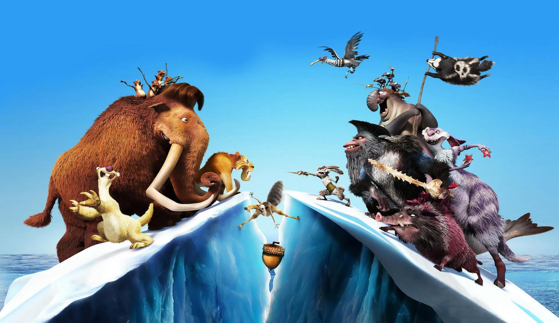 poster Kỷ Băng Hà 4: Lục Địa Trôi Dạt Ice Age: Continental Drift