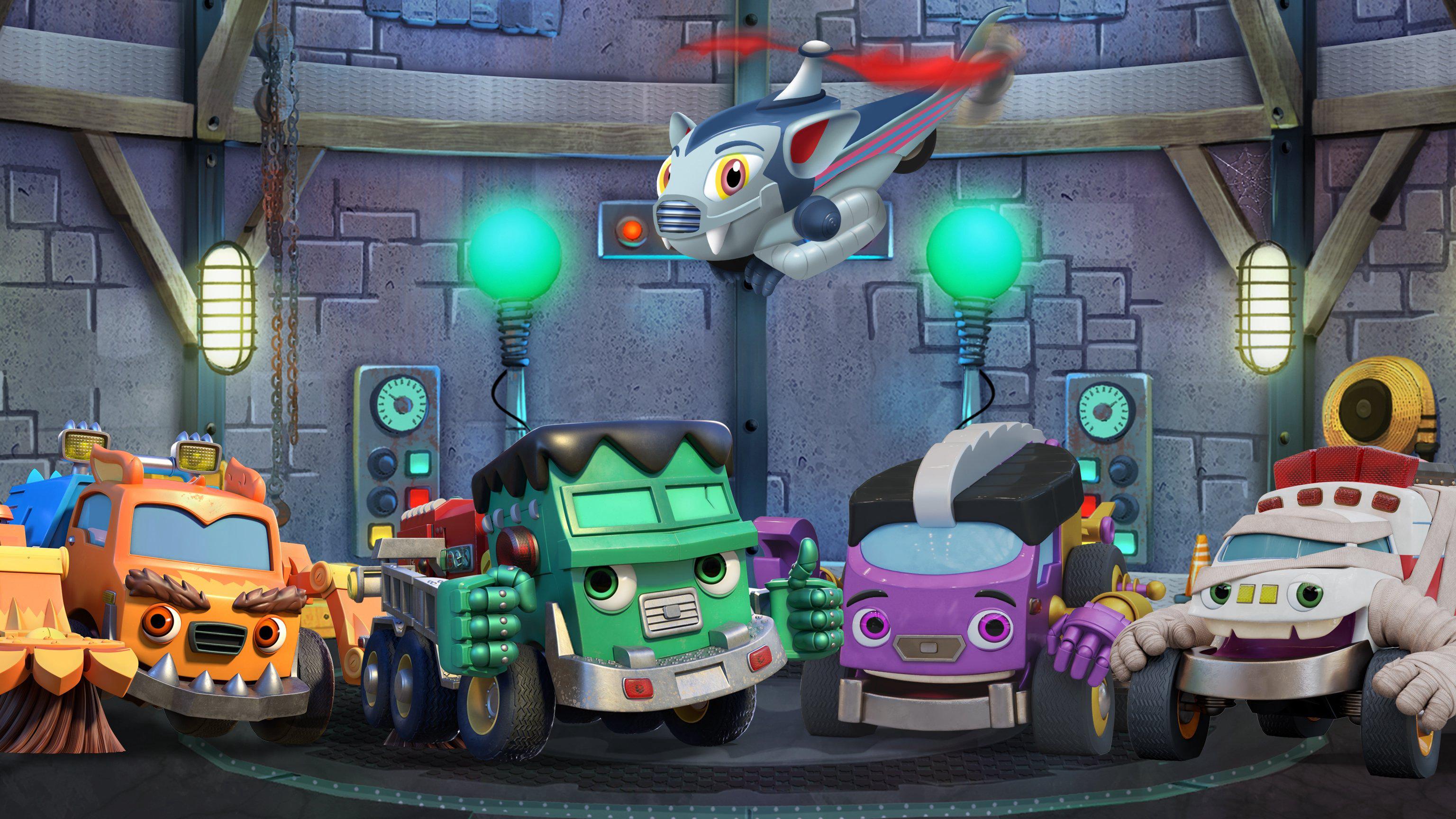 poster Xe quái vật siêu cấp (Phần 2) Mighty Monsterwheelies (Season 2)